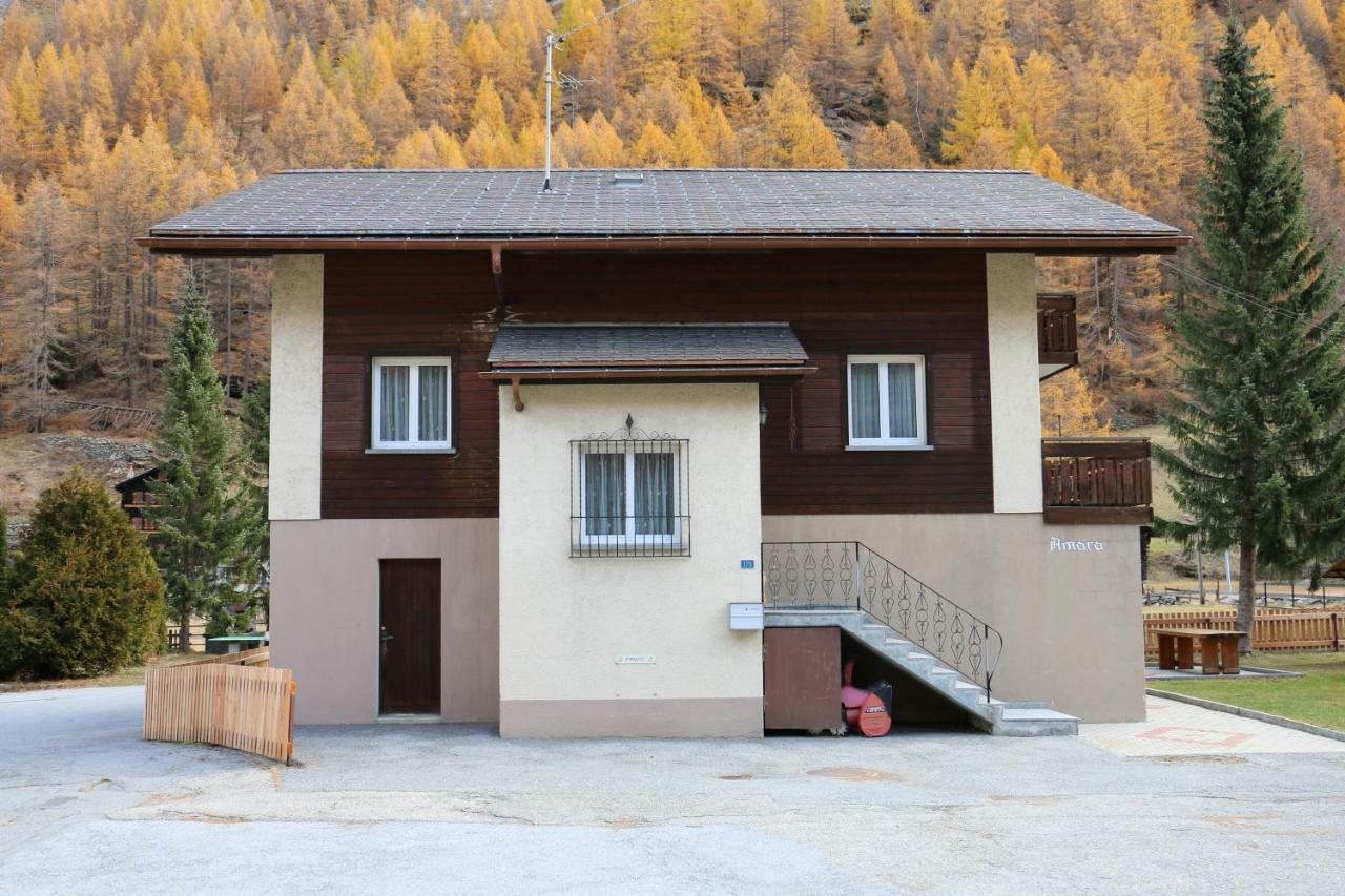 Apartament Haus Amara Saas-Grund Zewnętrze zdjęcie